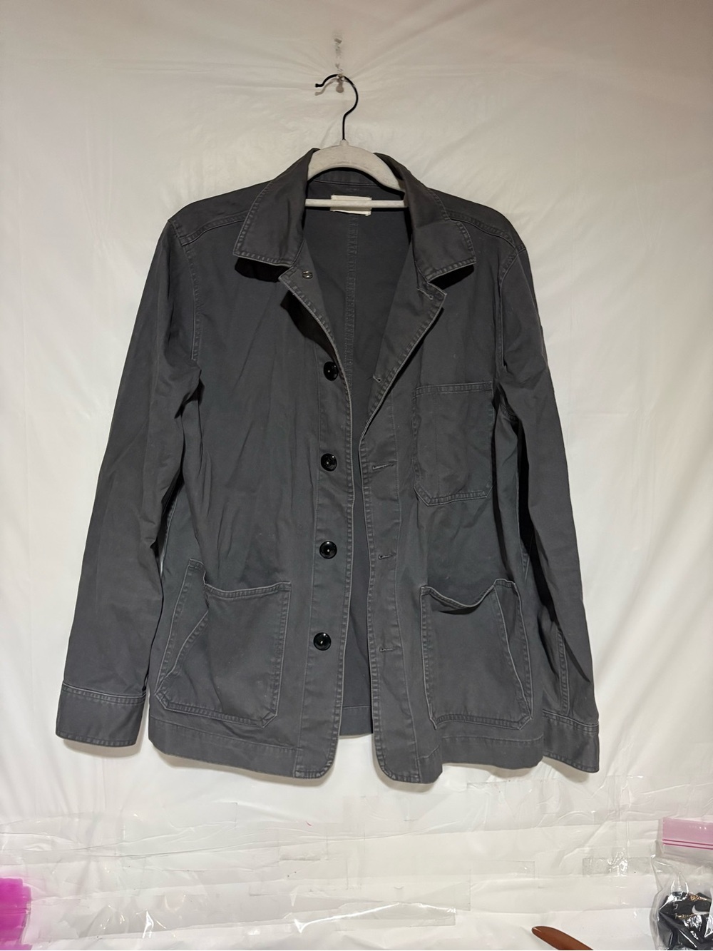 Taylor Stitch Slate Gray Military Field Jacket